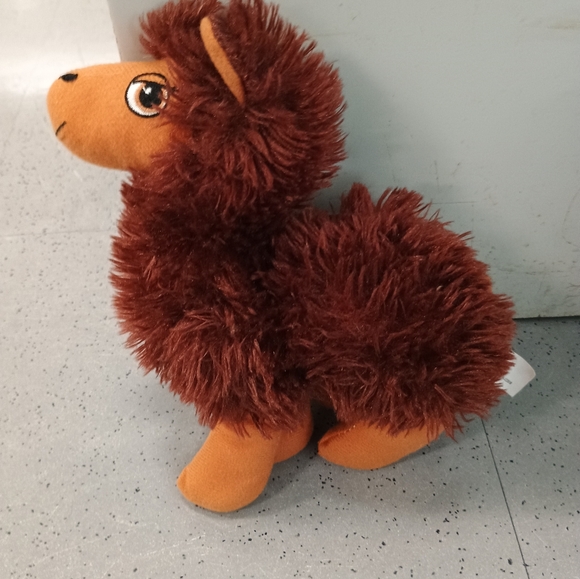 Goffa llama alpaca Brown Fuzzy 8.5" Plush Stuffed Animal Toy. - Picture 4 of 12